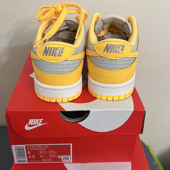 Nike Dunk Low Womens Citron - Picture 5 of 7